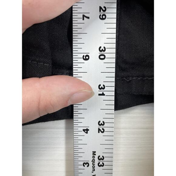 Levis 315 Shaping Bootcut Jeans Womens 32x32 Black Stretch Denim Mid Rise - Picture 6 of 14